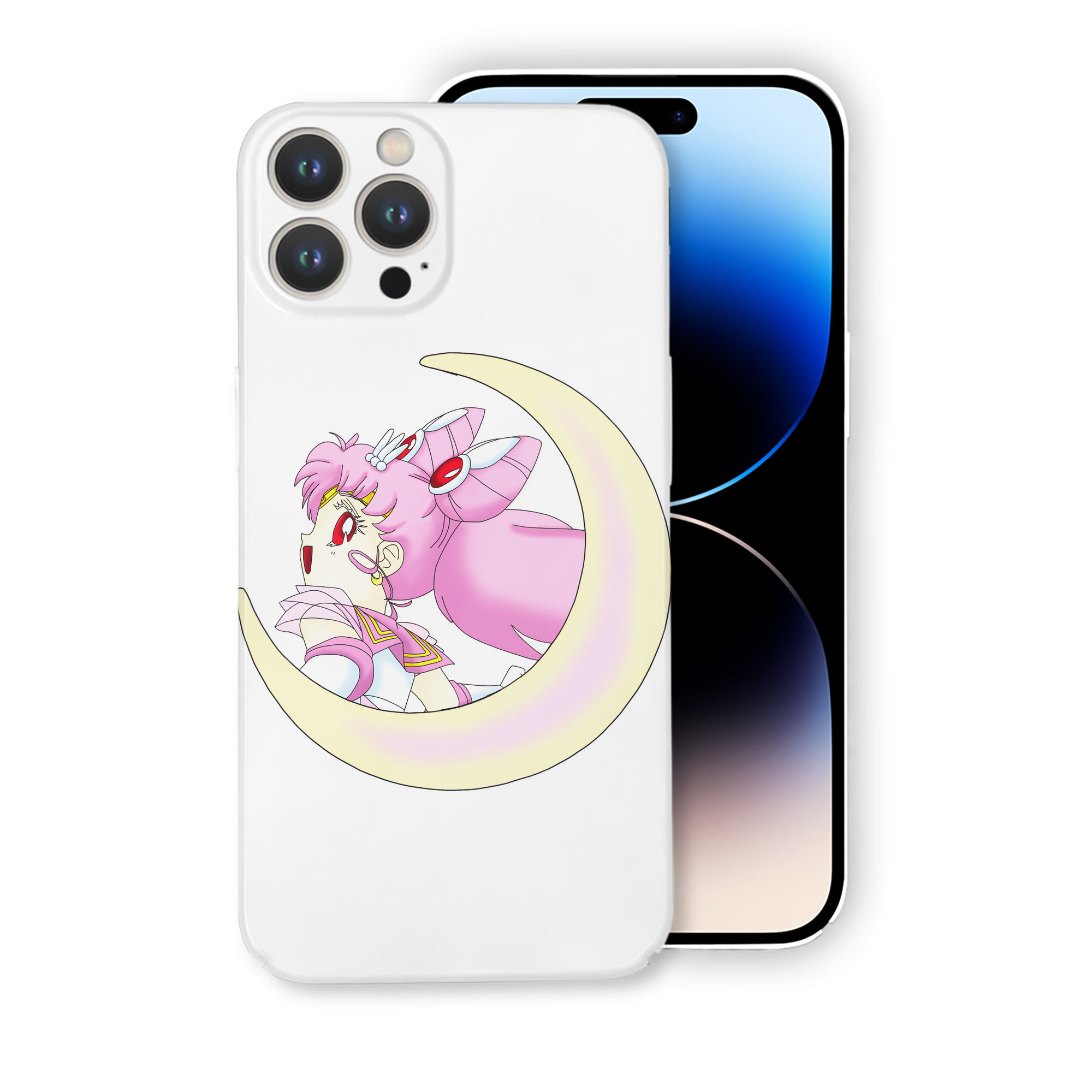 （画像用） 美少女戦士セーラームーン ちびうさ Sailor Moon Chibiusa Tsukino Usagi Small Lady Serenity 【iPhone 14シリーズ対応】ハードケース